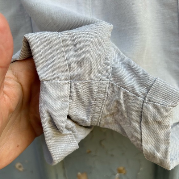 Wilfred Free High Rise Elastic Waist Pull On Linen Shorts, Size Medium - Picture 5 of 9